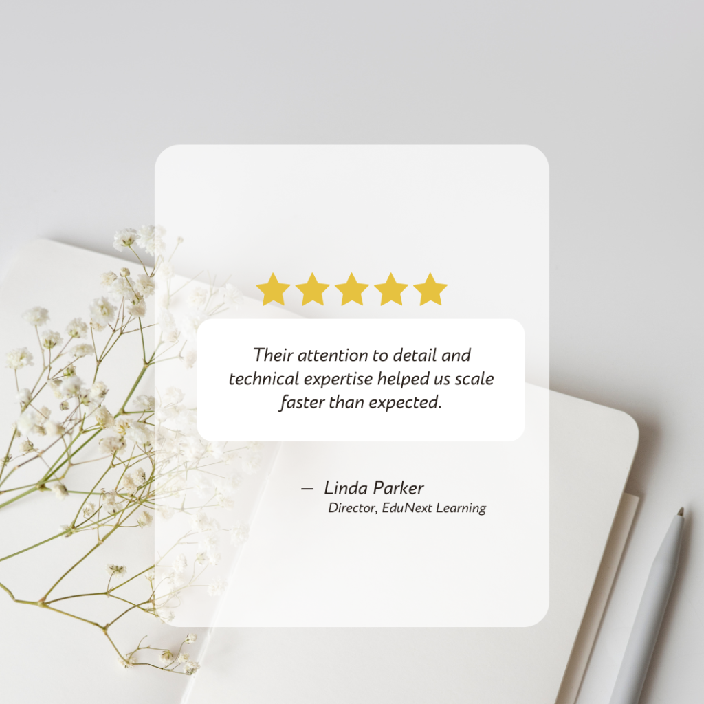 2Copy of White Elegant Minimalist Testimonial For Women's Business Instagram Post